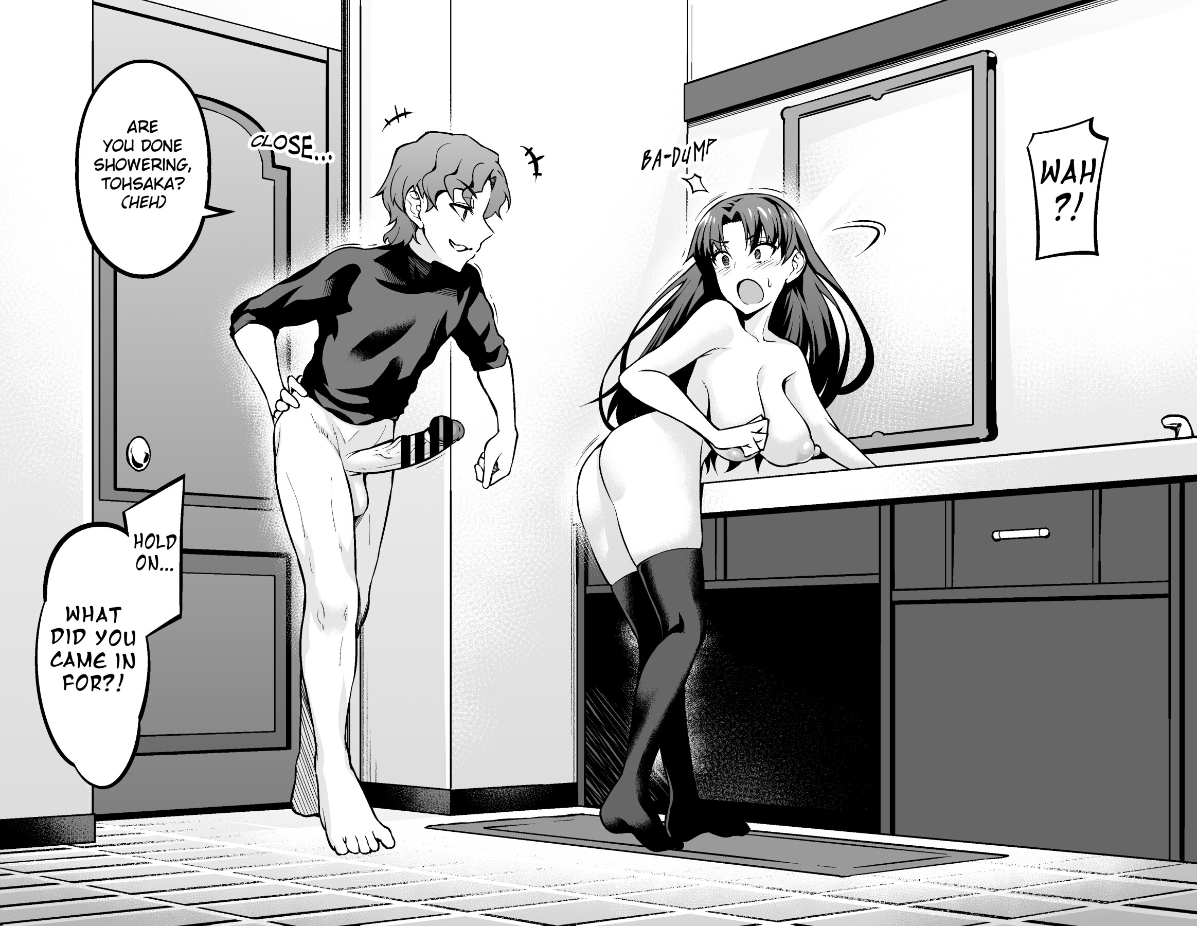 Hentai Manga Comic-Rin Tohsaka Has Cheating Sex With Shinji-Read-6